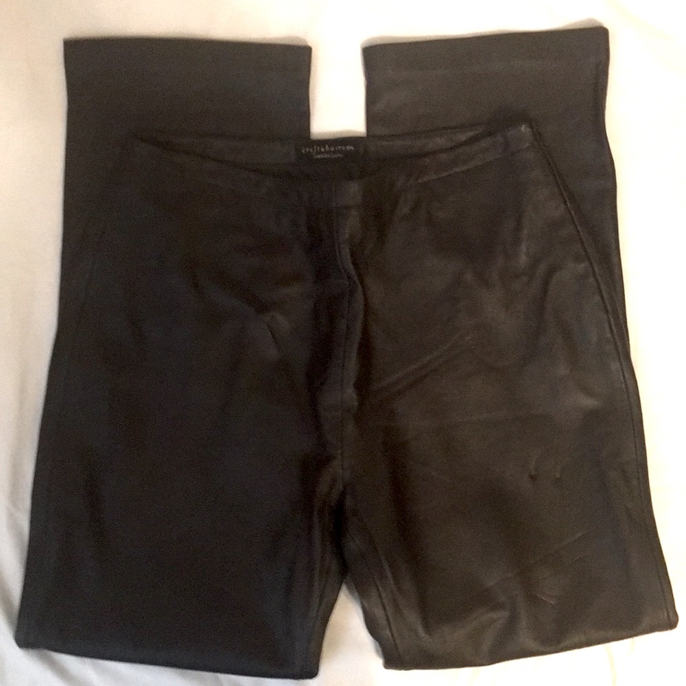 Croft &Barrow Lambskin Leather Blazer and Pants - Picture 11 of 11